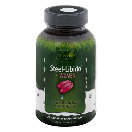 Irwin Naturals Steel-Libido Liquid Soft-Gels For Women (75 ct)