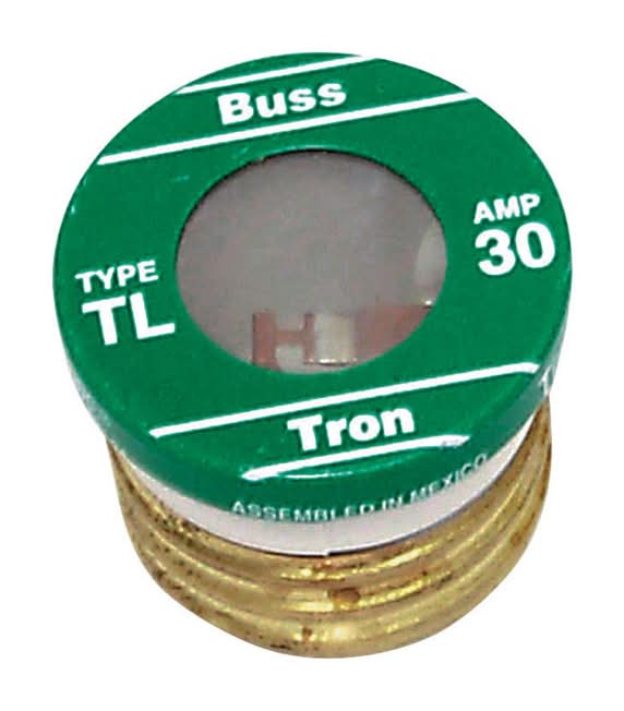 Bussmann 30 Amps Time Delay Plug Fuse 3 Pk