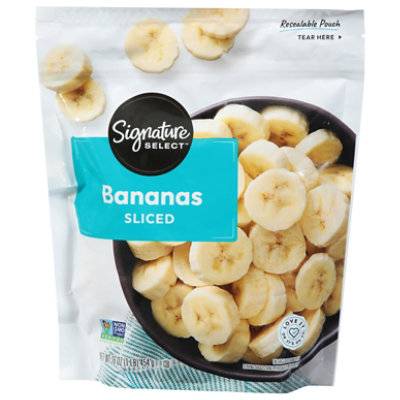 Signature Select Bananas Sliced (16 oz)