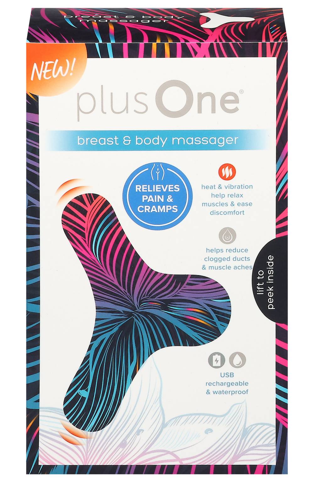 plusOne Breast & Body Massager