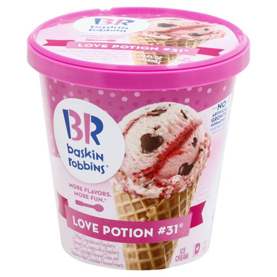 Baskin-Robbins Love Potion 31 Ice Cream