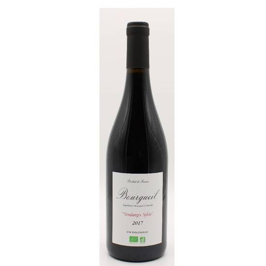 Vin rouge ch.bourgeuil sylvie 75cl - BIO