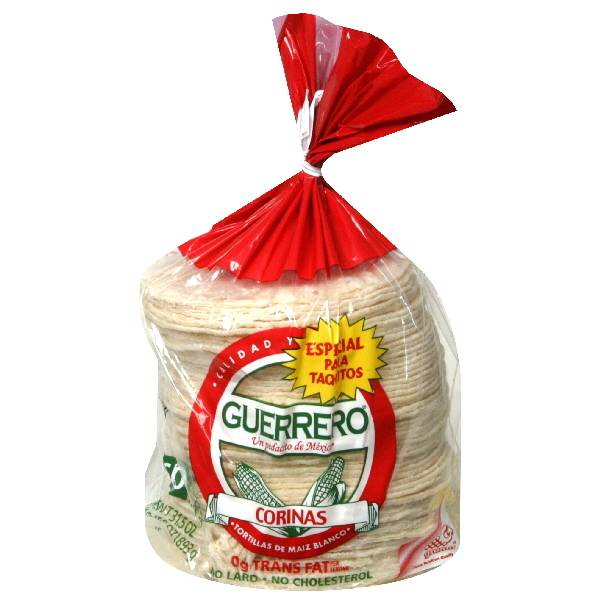 Guerrero De Maiz Blanco White Corn Tortillas (1.97 lbs)