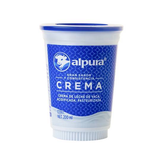 Alpura Crema Acida 200mL