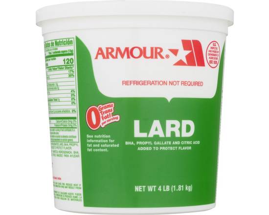 Armour · Lard (4 lb)