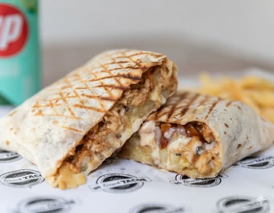 Le Tacos escalope poulet mariné