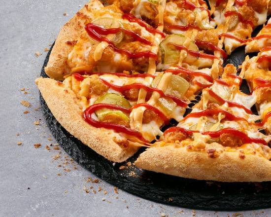 チーズチキンバーガーピザ Cheese Chicken Burger Pizza