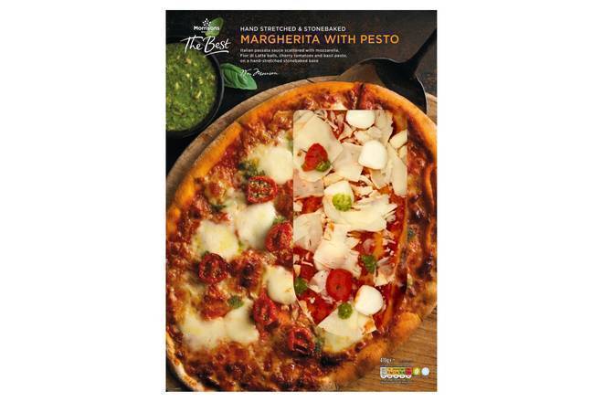 Morrisons Margherita Pesto Pizza 470g