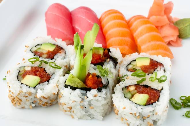 Sushi(4pcs) and Roll(6pcs)Combo
