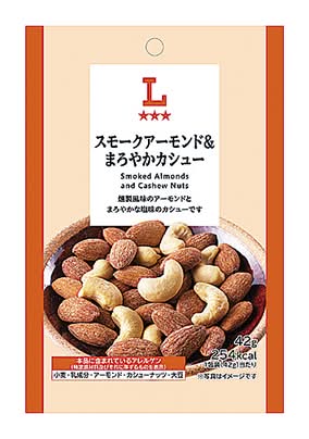 ●LW アーモンド&カシューナッツ 42g