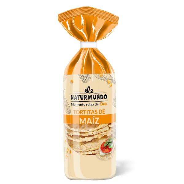 Tortitas de maíz Naturmundo bolsa 130 g