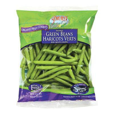 Haricots verts biologiques (340 g) - Organic green beans (340 g)