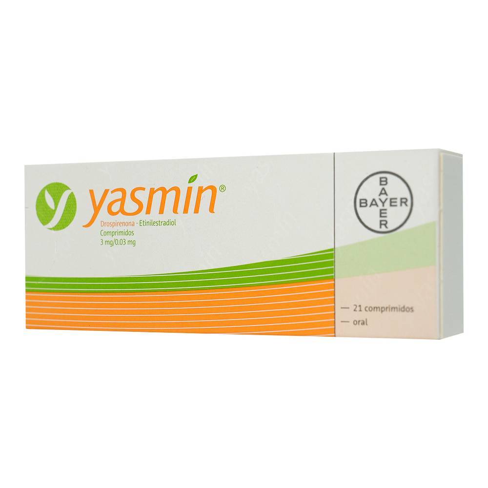 Bayer · Yasmin comprimidos 3 mg / 0.03 mg (21 un)