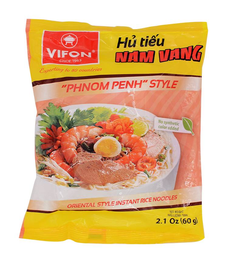 Vifon Oriental Style Instant Rice Noodle Phnom Penh Style Bag (60g)