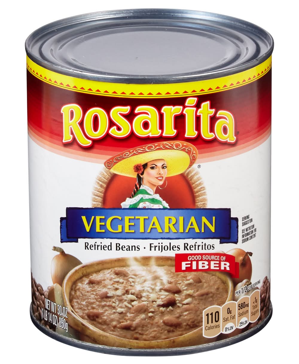 Rosarita Fat Free Vegetarian Refried Beans (30 oz)