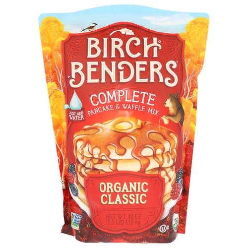 Birch Benders Organic Family Size Pancake And Waffle Mix