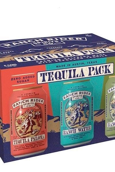 Ranch Rider Tequila Variety pack (6 ct, 12 fl oz)