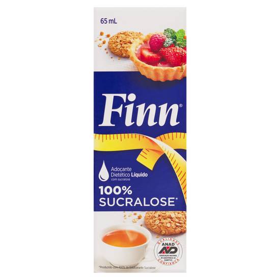 Finn adoçante líquido sucralose (65ml)