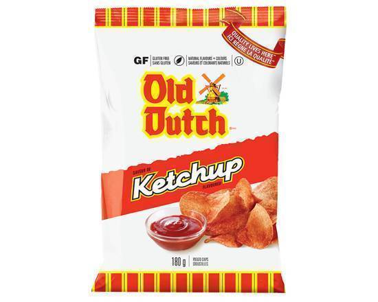 Old Dutch Chips Ketchup 180 gr