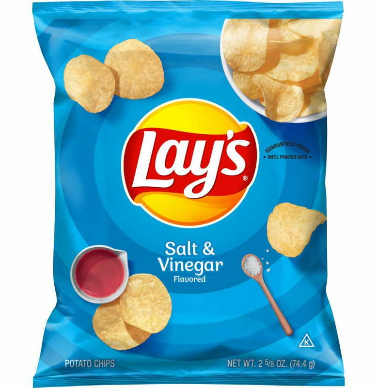 Lay's Salt & Vinegar Chips 2.5oz