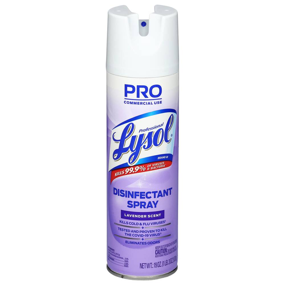 Lysol Lavender Disinfectant Spray (19 oz)