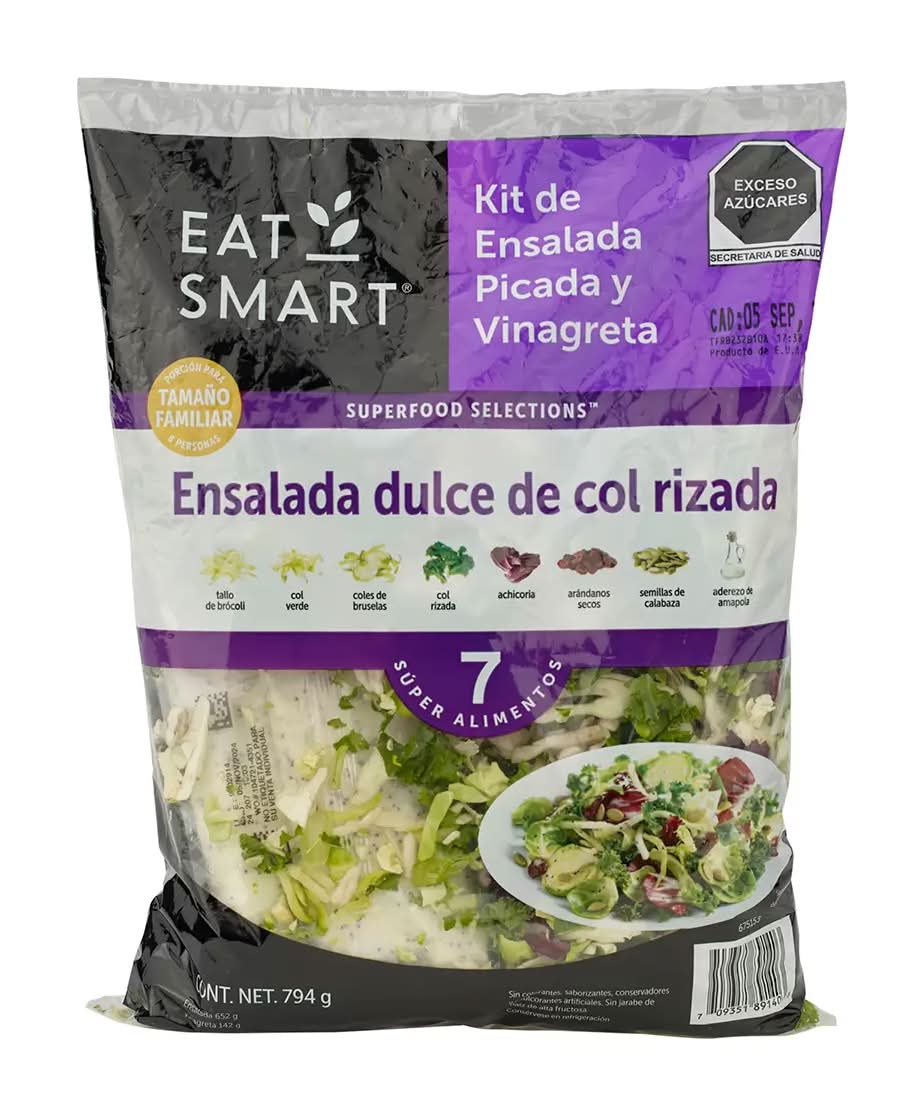 Eat Smart · Kit de ensalada de kale dulce con aderezo (794 g)