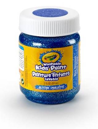 Crayola Glitter Washable Kids' Paint, 2Oz.