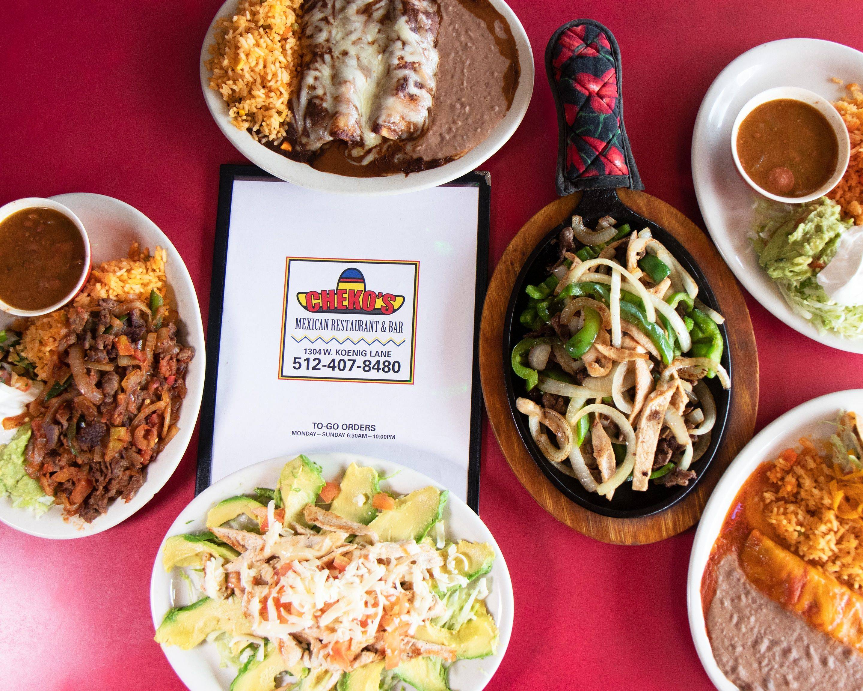 Order Chekos Mexican Restaurant Menu Delivery【Menu & Prices】 Austin
