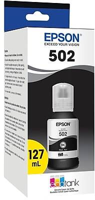 Epson 502 Ecotank Pigment Black Ink Bottle, T502120-S