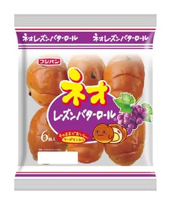 ネオレーズンバターロール フジパン 6個