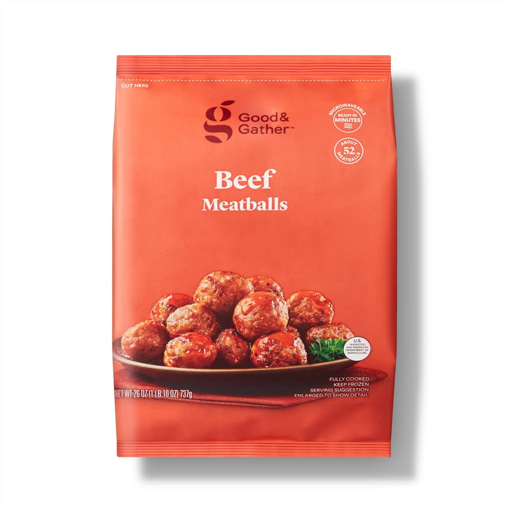 Good & Gather Beef Meatballs (26 oz)
