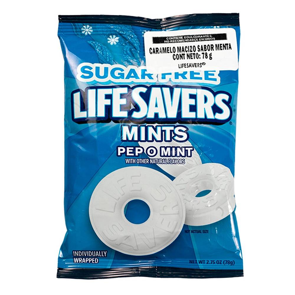 Life Savers · Dulces de menta sin azúcar (78 g)