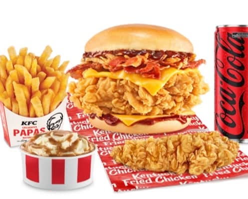 MegaCombo BBQ Bacon Burger + Ke-Tira