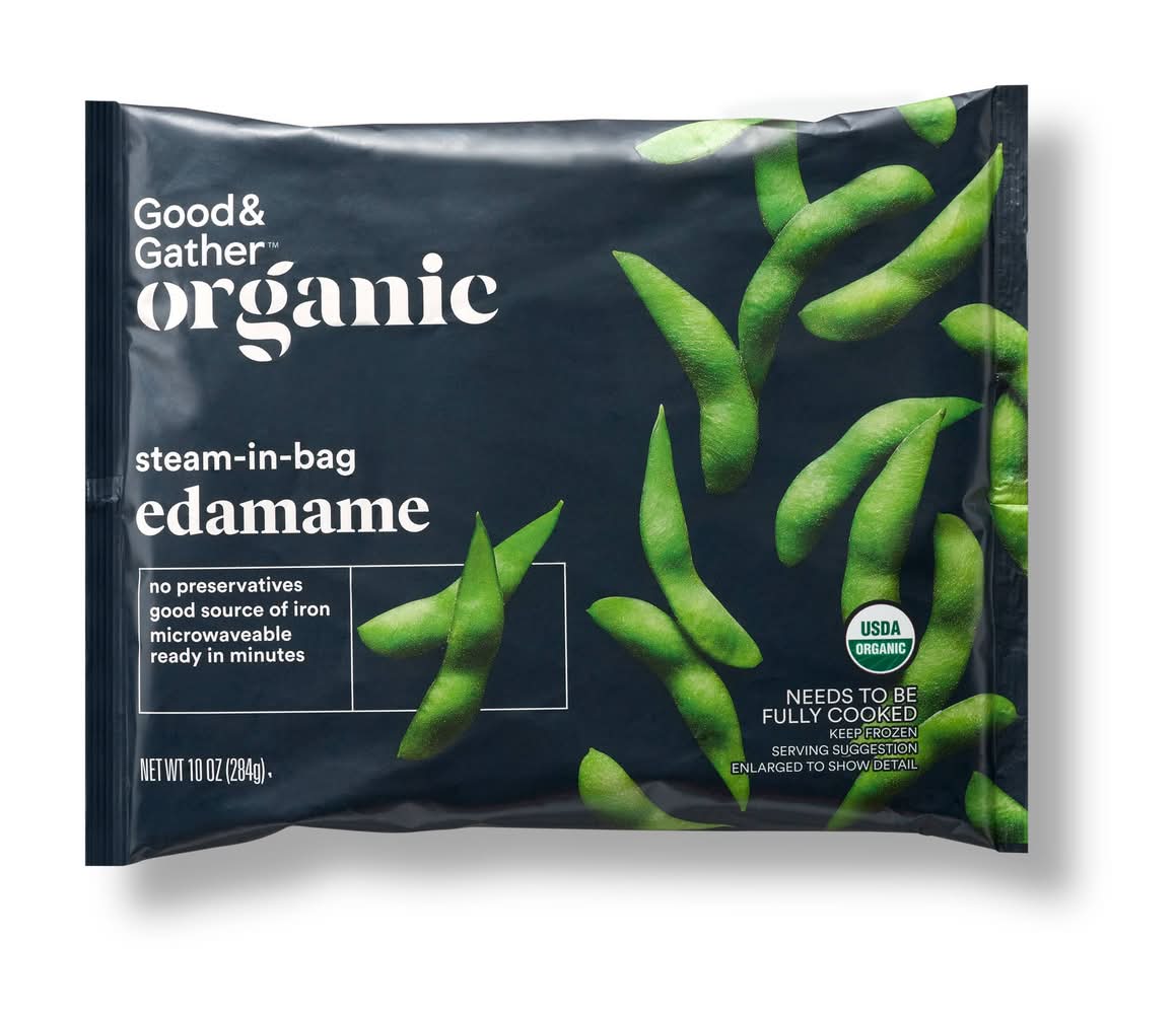 Good & Gather Organic Edamame Steam in Bag (10 oz)