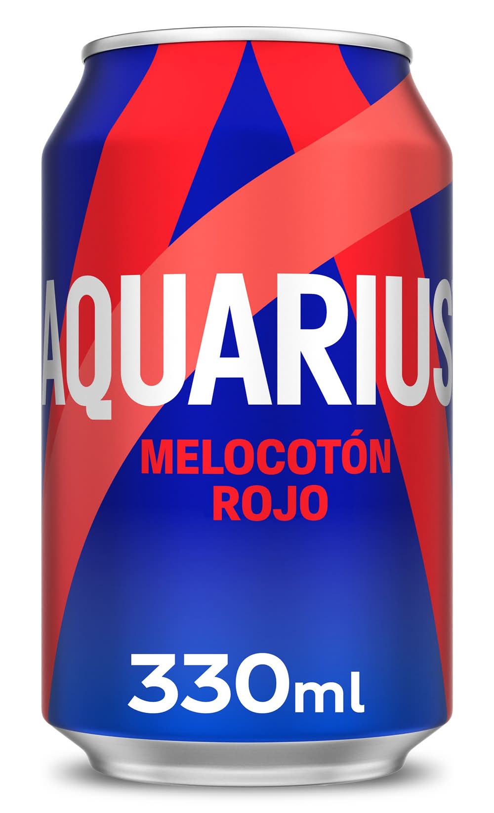 Bebida Refrescante De Melocotón Rojo Aquarius Lata 330 Ml