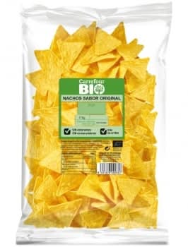 Nachos sabor original ecológicos Carrefour Bio 175 g