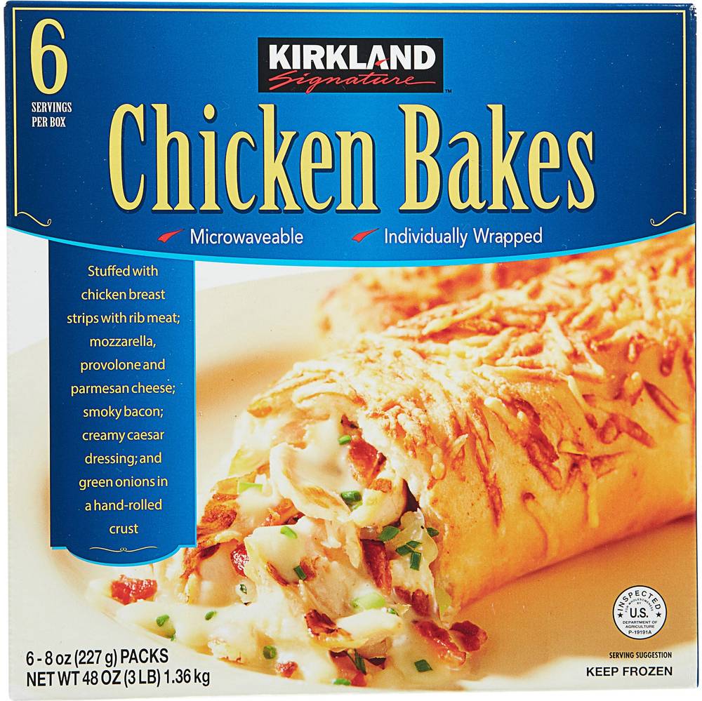 Kirkland Signature Chicken Bakes, 8 oz, 6-count