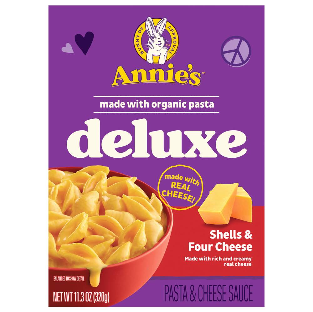 Annie's Deluxe Rich & Creamy Shells & Four Cheese