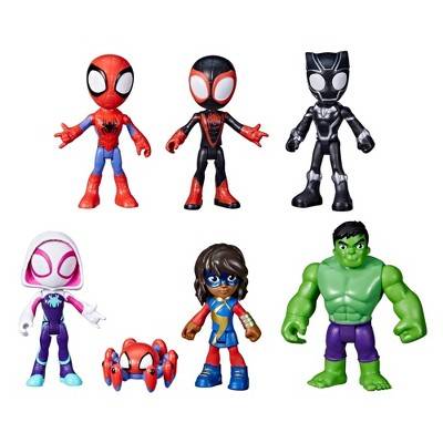 Marvel Spidey and His Amazing Friends Team Figure Collection (7 ct)