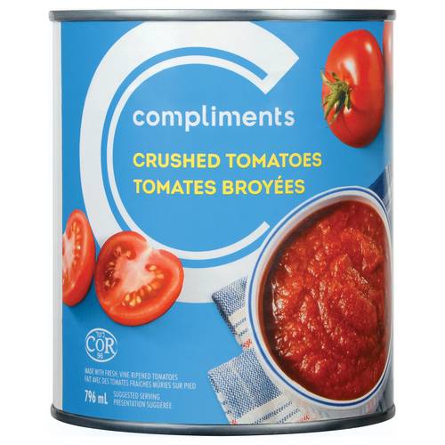 Compliments Canned Crushed Tomatoes 796 ml