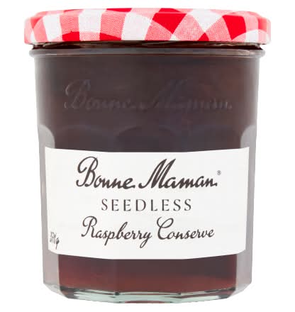Bonne Maman Raspberry, Seedless Conserve Jam (370g)