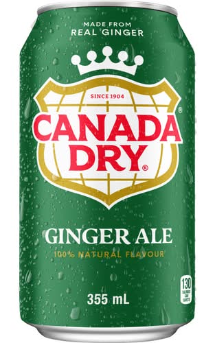 Canada Dry Ginger Ale Beer (355 ml)