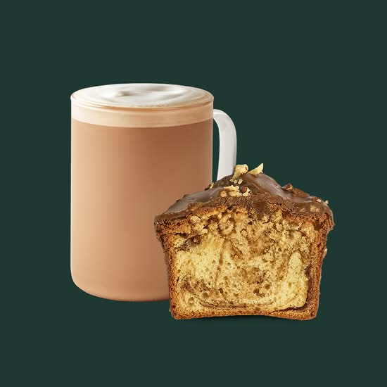 Latte + Choco Avellana Cake