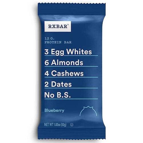 Order RXBAR Blueberry Protein Bar Blueberry - 1.83 oz food online from Walgreens store, Chino on bringmethat.com