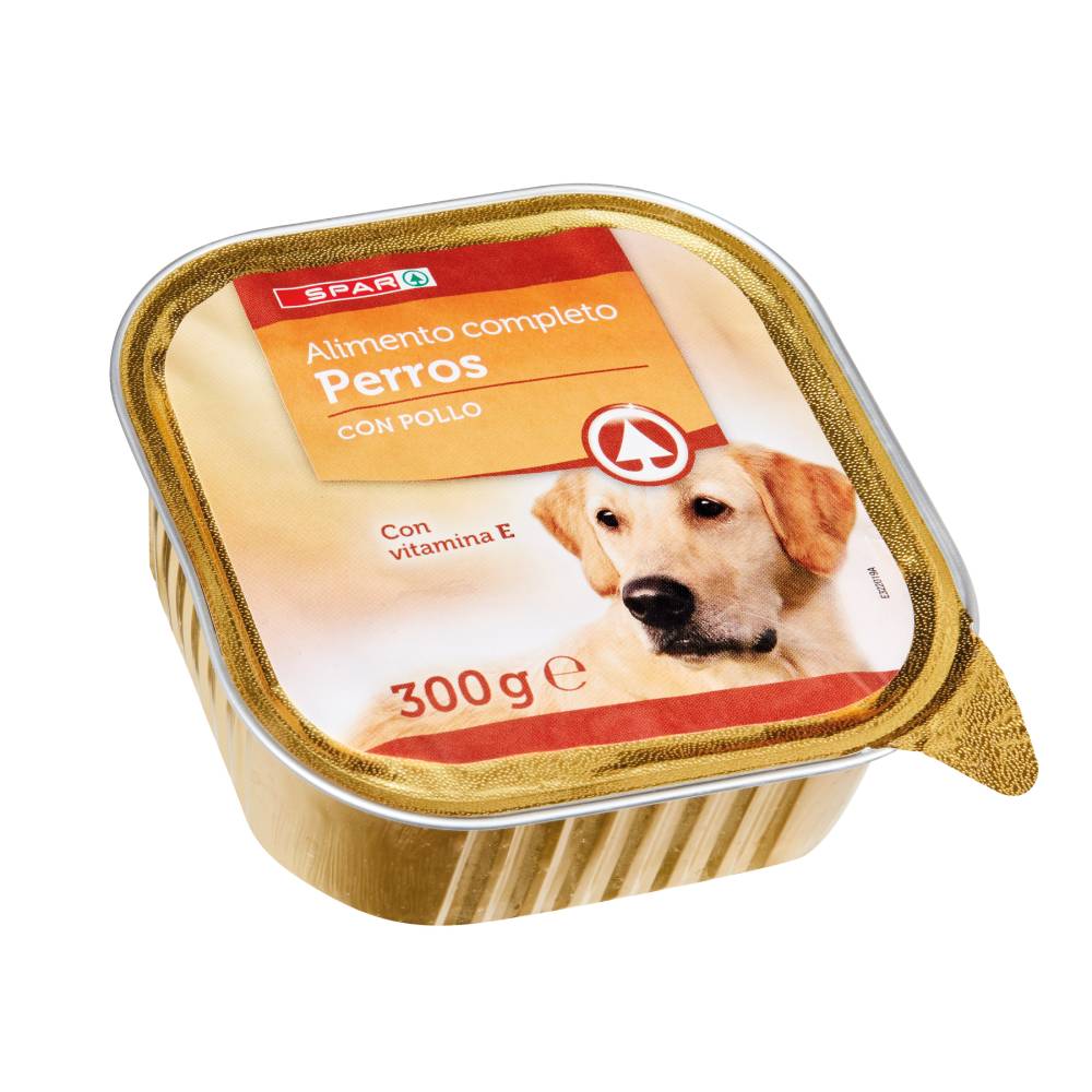 Paté Spar De Pollo Y Cordero Para Perros 300Gr