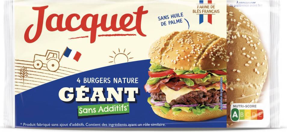 Jacquet - Pain spécial pour hamburger (4)
