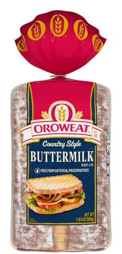 Oroweat / Arnold Country Buttermilk Bread