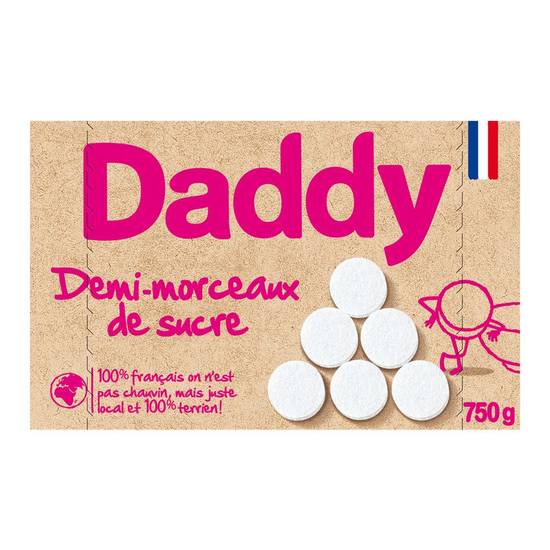 Demi sucre rond Daddy 750g