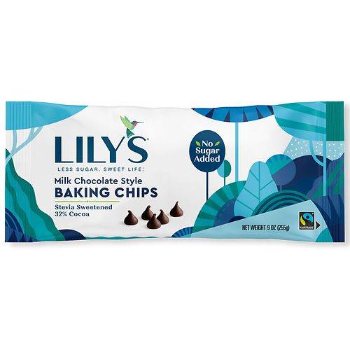 Lily's 32% Cocoa Milk Chocolate Baking Chips - 9.0 oz