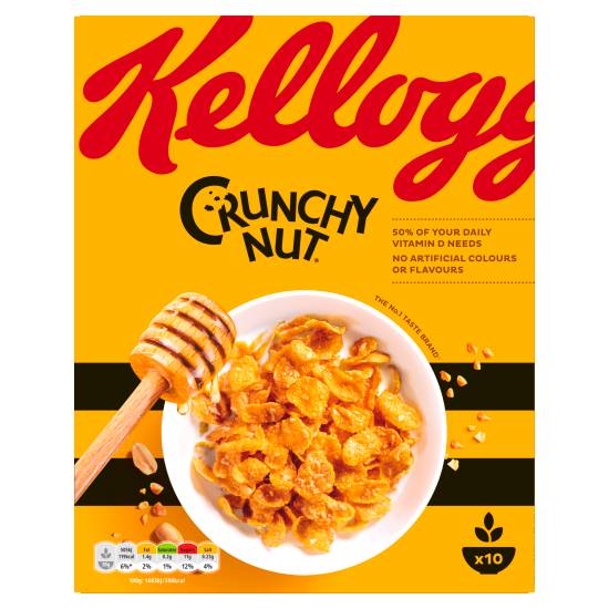 Kellogg's Crunchy Nut Original Breakfast Cereal (300g)